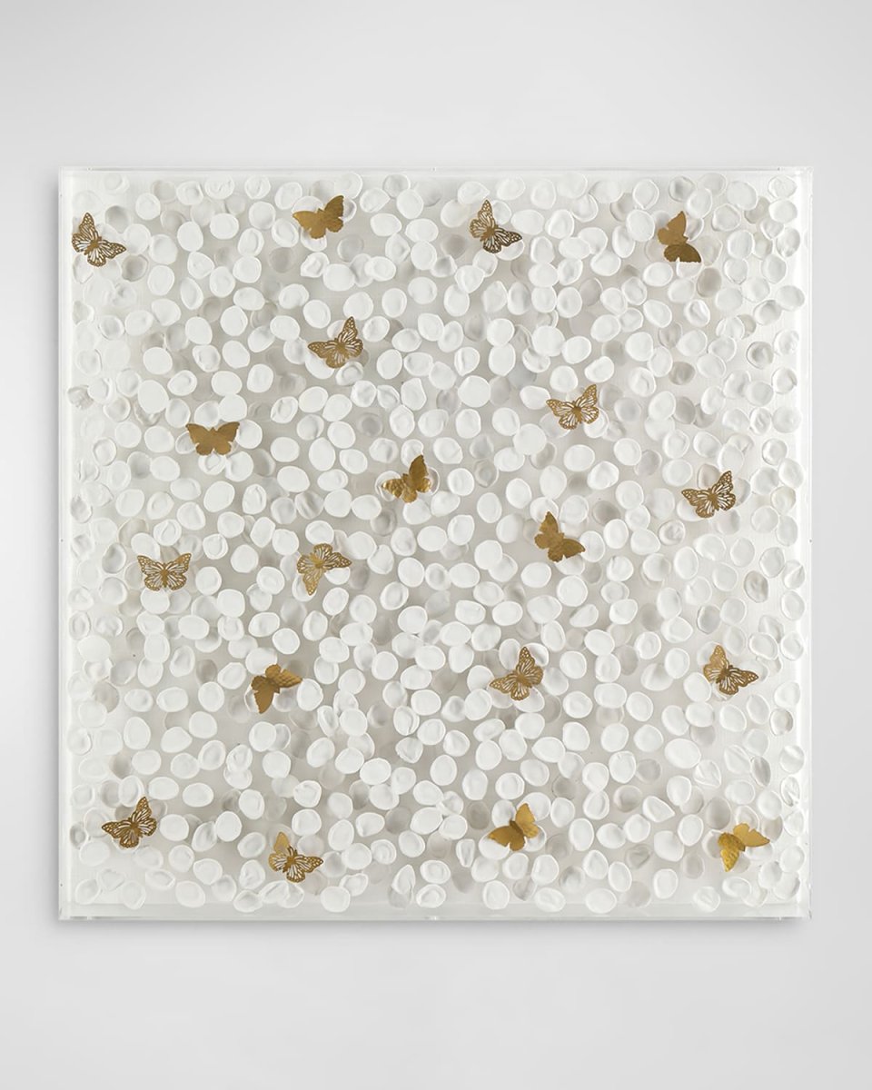 "Petals and Butterflies" Alternative Wall Art